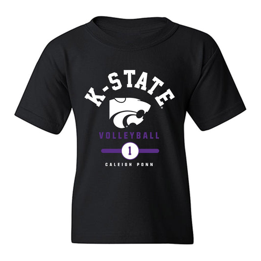 Kansas State - NCAA Women's Volleyball : Caleigh Ponn - Classic Fashion Shersey Youth T-Shirt-0
