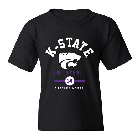 Kansas State - NCAA Women's Volleyball : Shaylee Myers - Classic Fashion Shersey Youth T-Shirt