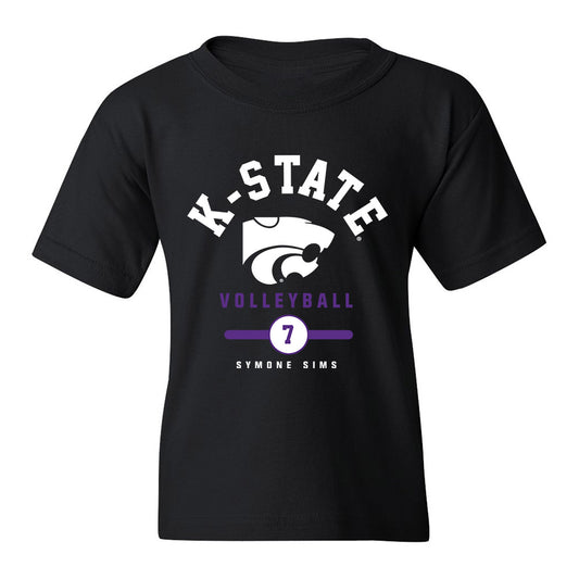 Kansas State - NCAA Women's Volleyball : Symone Sims - Classic Fashion Shersey Youth T-Shirt