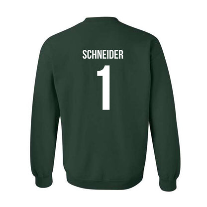 Michigan State - NCAA Women's Volleyball : Lia Schneider - Replica Shersey Crewneck Sweatshirt-1