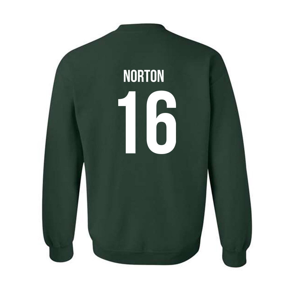 Michigan State - NCAA Women's Volleyball : Kalea Norton - Replica Shersey Crewneck Sweatshirt-1