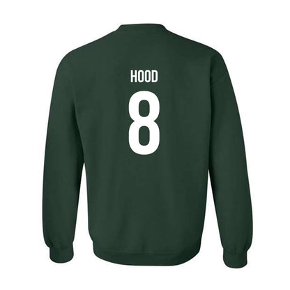 Michigan State - NCAA Women's Volleyball : Mia Hood - Replica Shersey Crewneck Sweatshirt-1