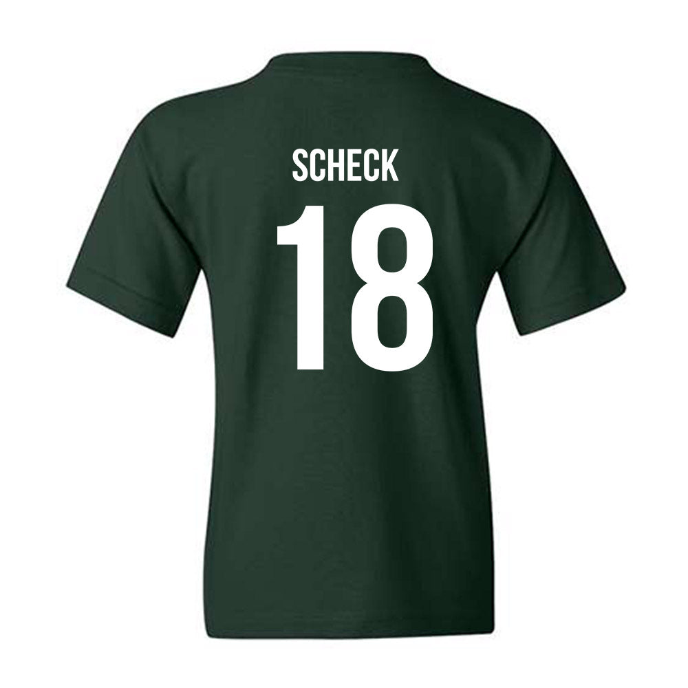 Michigan State - NCAA Women's Volleyball : Breccan Scheck - Replica Shersey Youth T-Shirt-1