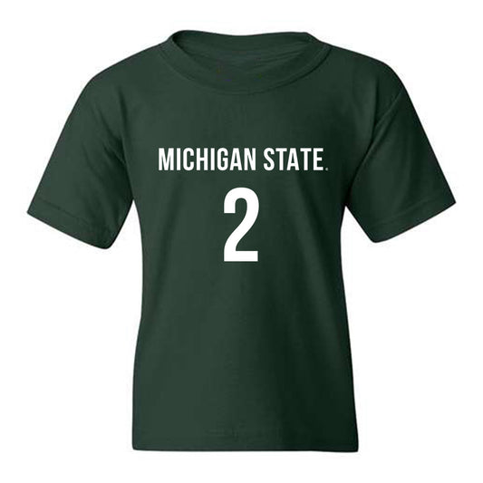 Michigan State - NCAA Women's Volleyball : Karolina Staniszewska - Replica Shersey Youth T-Shirt