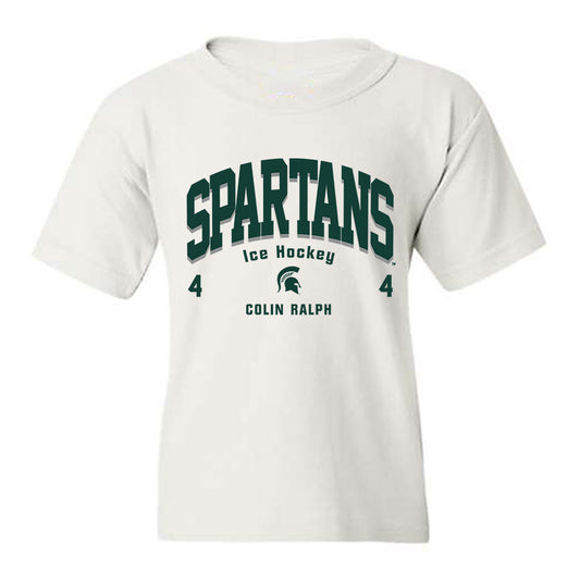 Michigan State - NCAA Men's Ice Hockey : Colin Ralph - Classic Fashion Shersey Youth T-Shirt-0