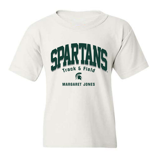 Michigan State - NCAA Women's Track & Field : Margaret Jones - Classic Fashion Shersey Youth T-Shirt-0