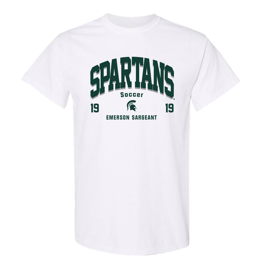 Michigan State - NCAA Women's Soccer : Emerson Sargeant - Classic Fashion Shersey T-Shirt-0