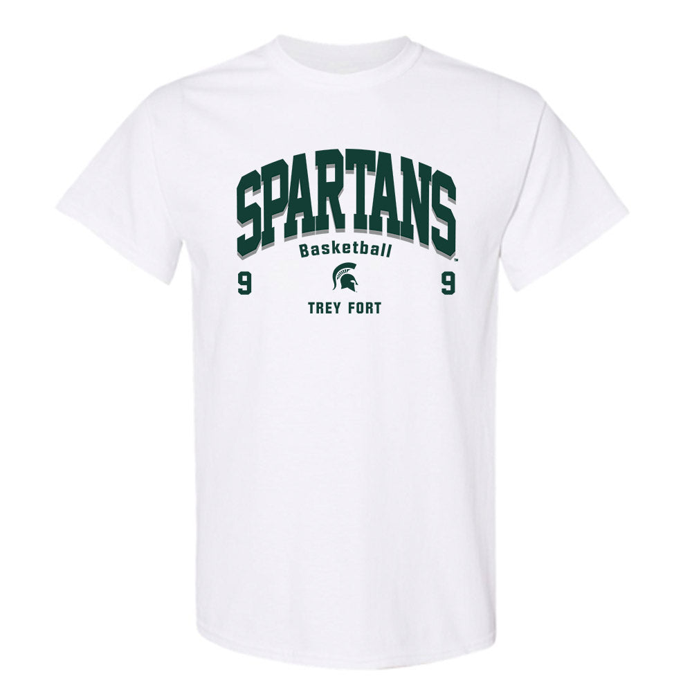 Michigan State - NCAA Men's Basketball : Trey Fort - Classic Fashion Shersey T-Shirt-0