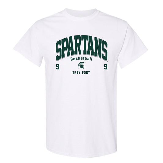 Michigan State - NCAA Men's Basketball : Trey Fort - Classic Fashion Shersey T-Shirt-0