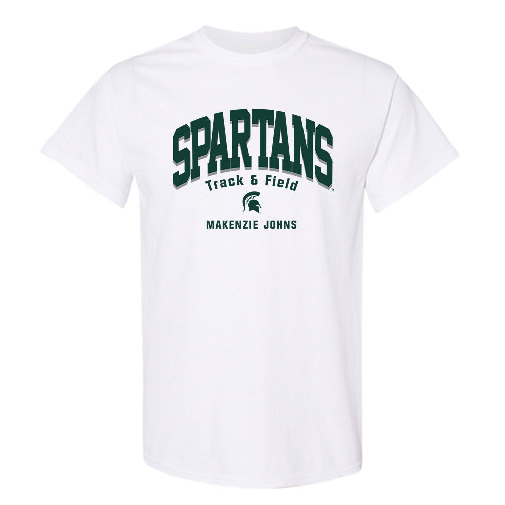 Michigan State - NCAA Women's Track & Field : Makenzie Johns - Classic Fashion Shersey T-Shirt-0