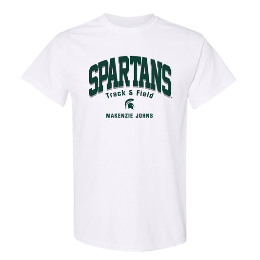 Michigan State - NCAA Women's Track & Field : Makenzie Johns - Classic Fashion Shersey T-Shirt-0