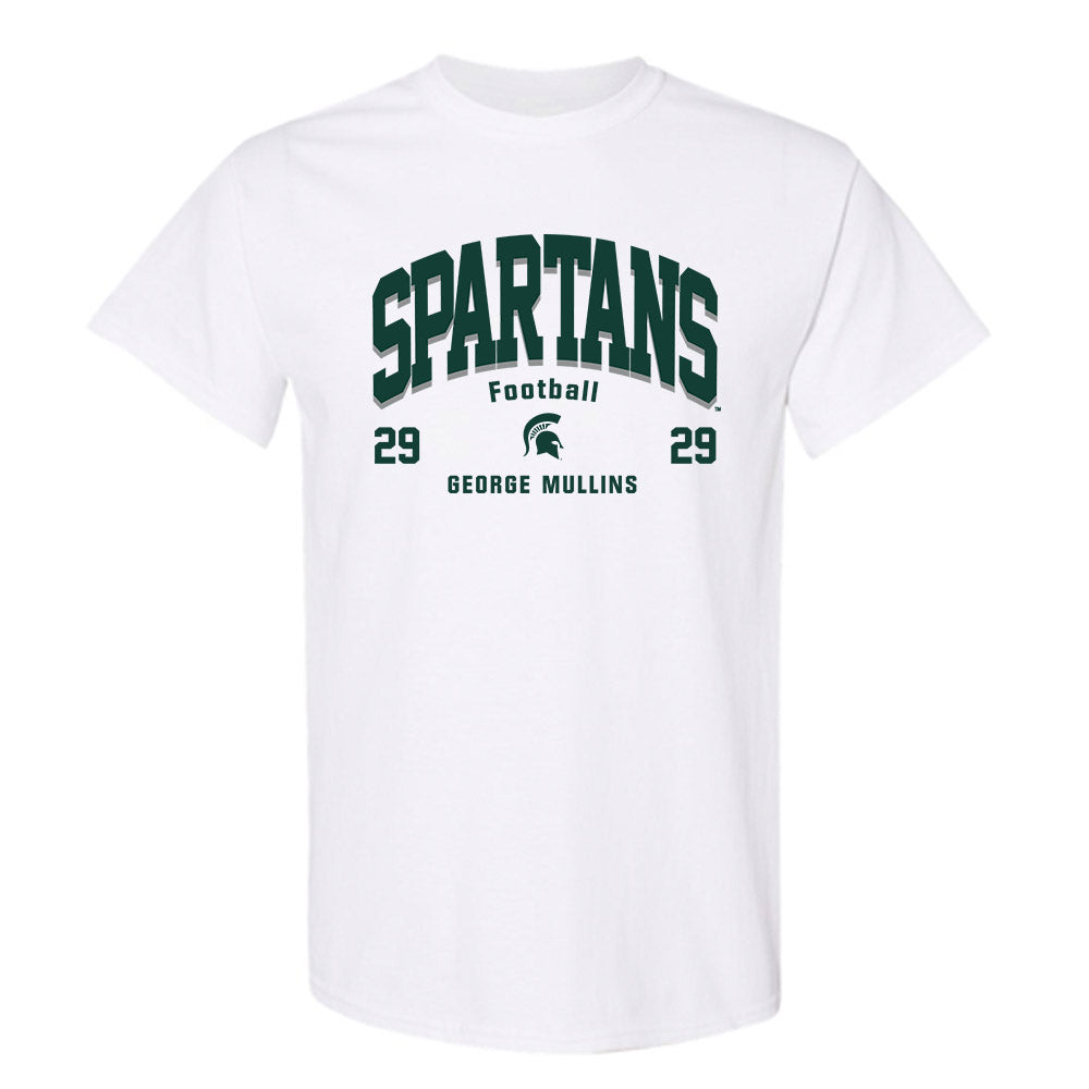 Michigan State - NCAA Football : George Mullins - Classic Fashion Shersey T-Shirt-0