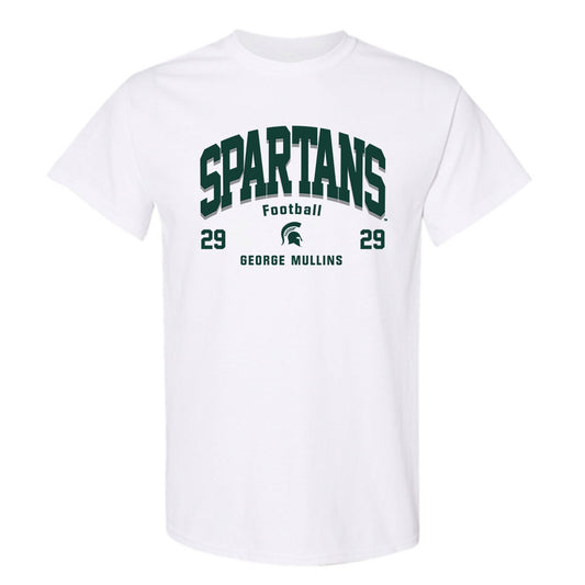 Michigan State - NCAA Football : George Mullins - Classic Fashion Shersey T-Shirt-0