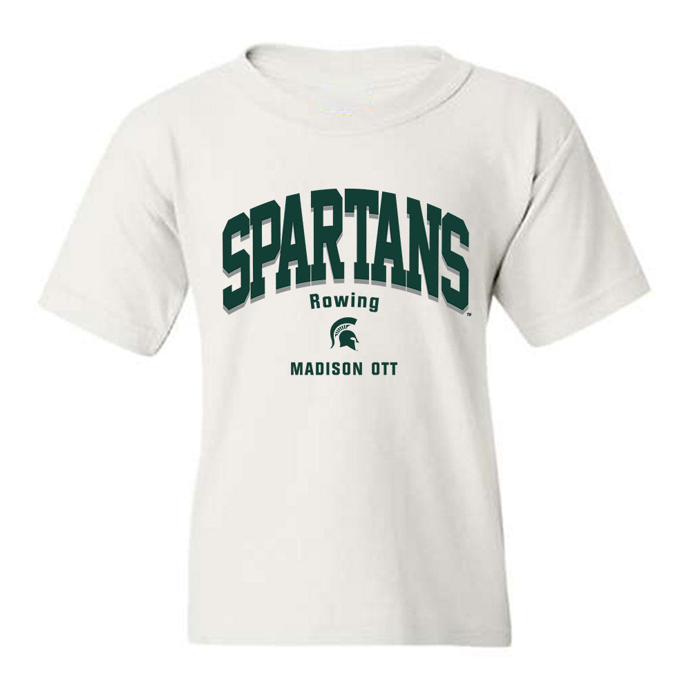 Michigan State - NCAA Women's Rowing : Madison Ott - Classic Fashion Shersey Youth T-Shirt-0