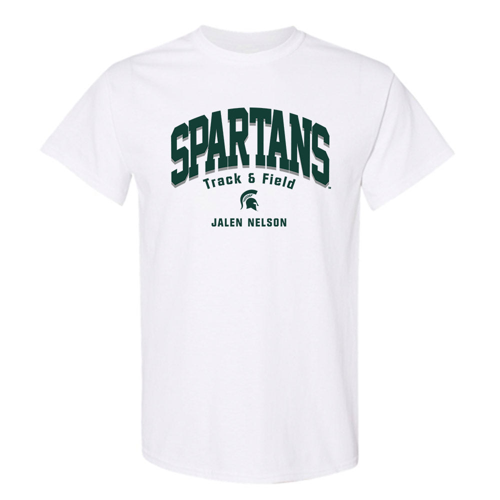 Michigan State - NCAA Men's Track & Field : Jalen Nelson - Classic Fashion Shersey T-Shirt