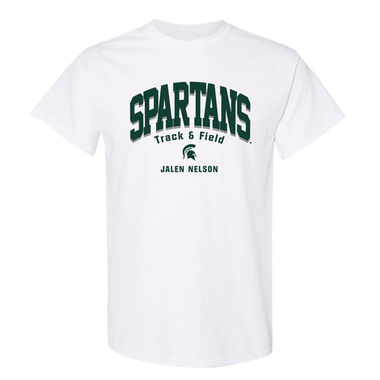 Michigan State - NCAA Men's Track & Field : Jalen Nelson - Classic Fashion Shersey T-Shirt