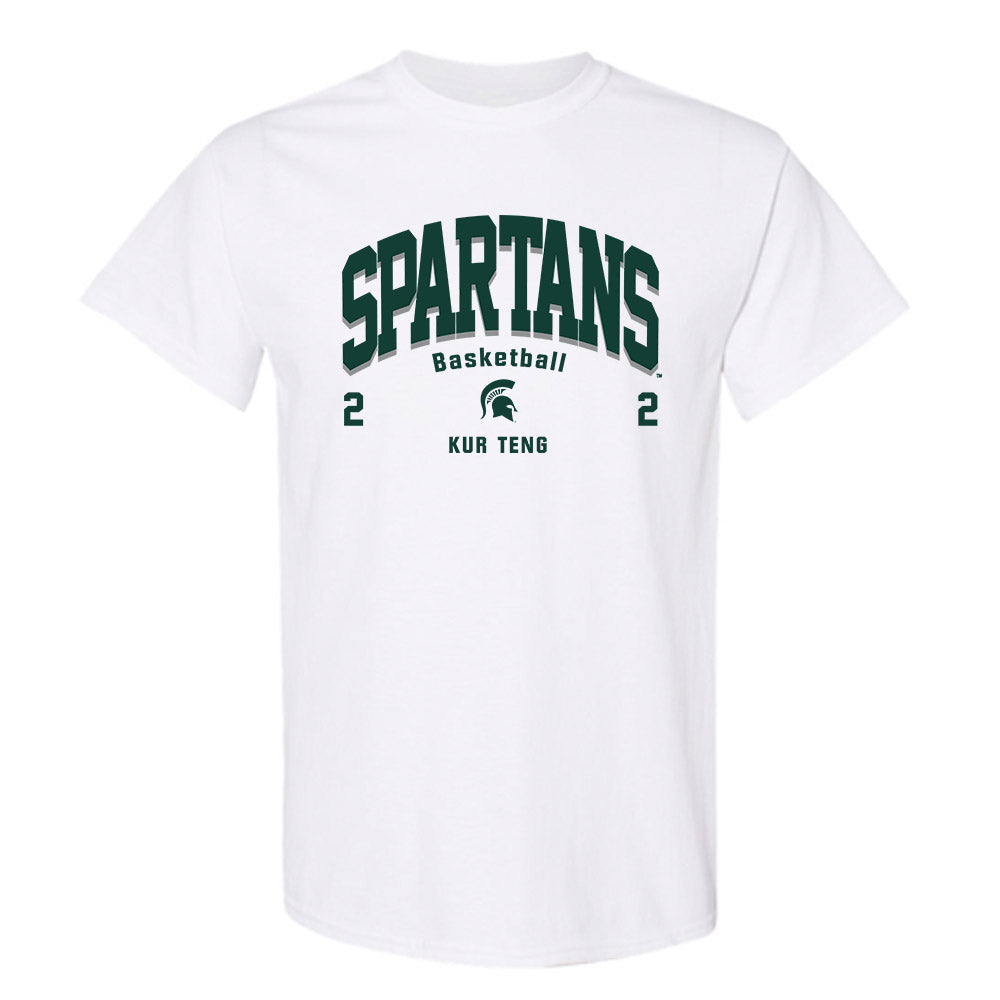 Michigan State - NCAA Men's Basketball : Kur Teng - Classic Fashion Shersey T-Shirt-0