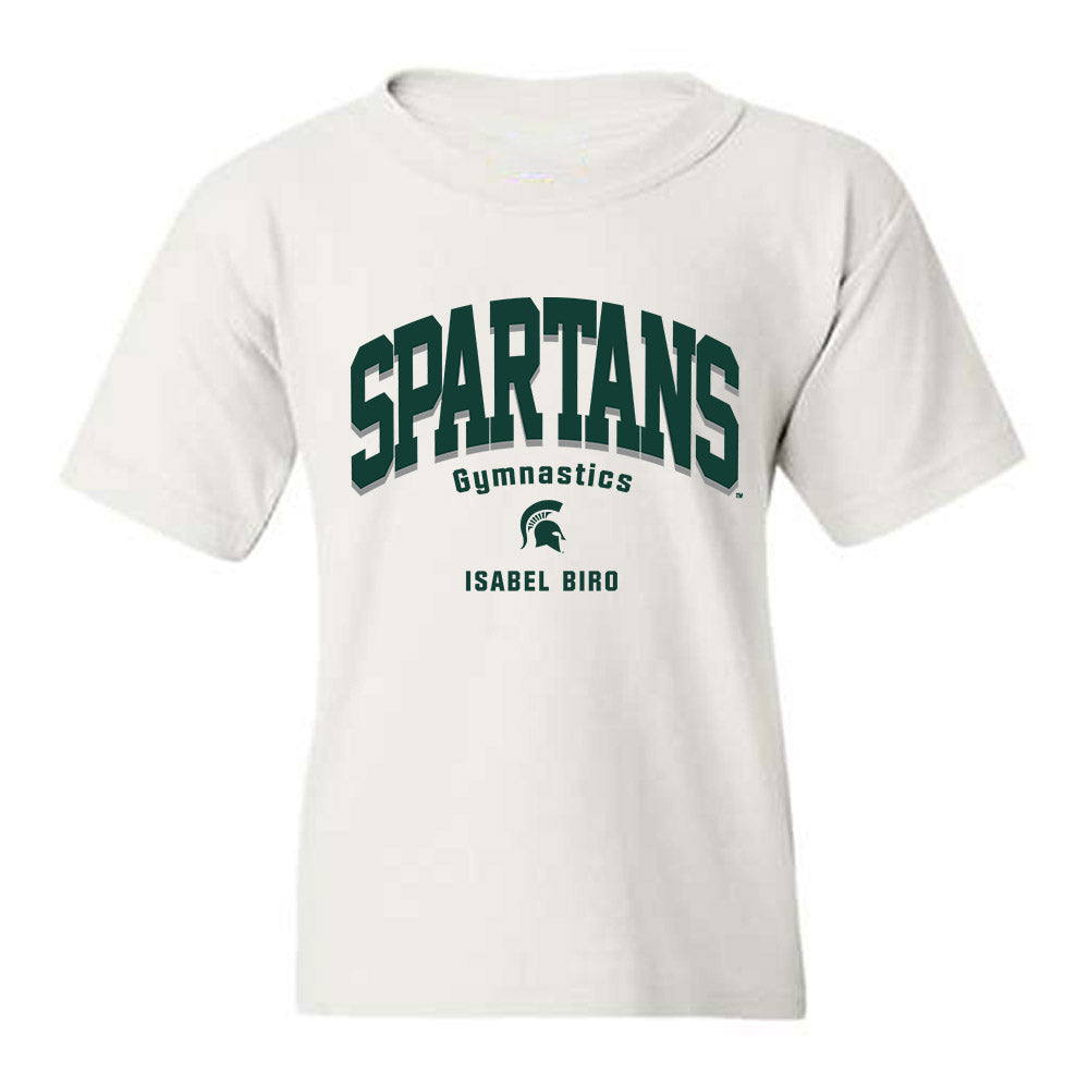 Michigan State - NCAA Women's Gymnastics : Isabel Biro - Classic Fashion Shersey Youth T-Shirt-0