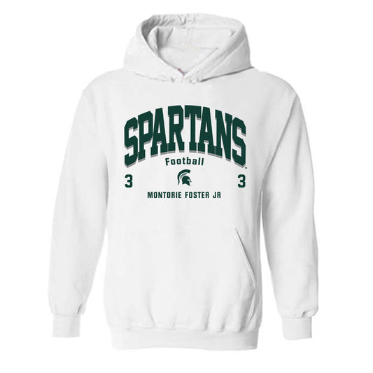 Michigan State - NCAA Football : Montorie Foster Jr - Hooded Sweatshirt