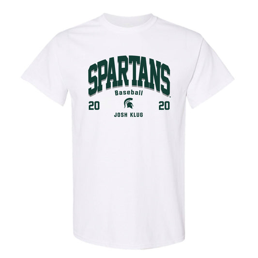 Michigan State - NCAA Baseball : Josh Klug - Classic Fashion Shersey T-Shirt-0