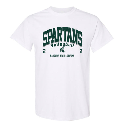 Michigan State - NCAA Women's Volleyball : Karolina Staniszewska - Classic Fashion Shersey T-Shirt