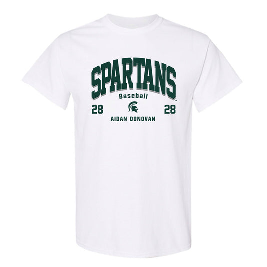 Michigan State - NCAA Baseball : Aidan Donovan - Classic Fashion Shersey T-Shirt-0