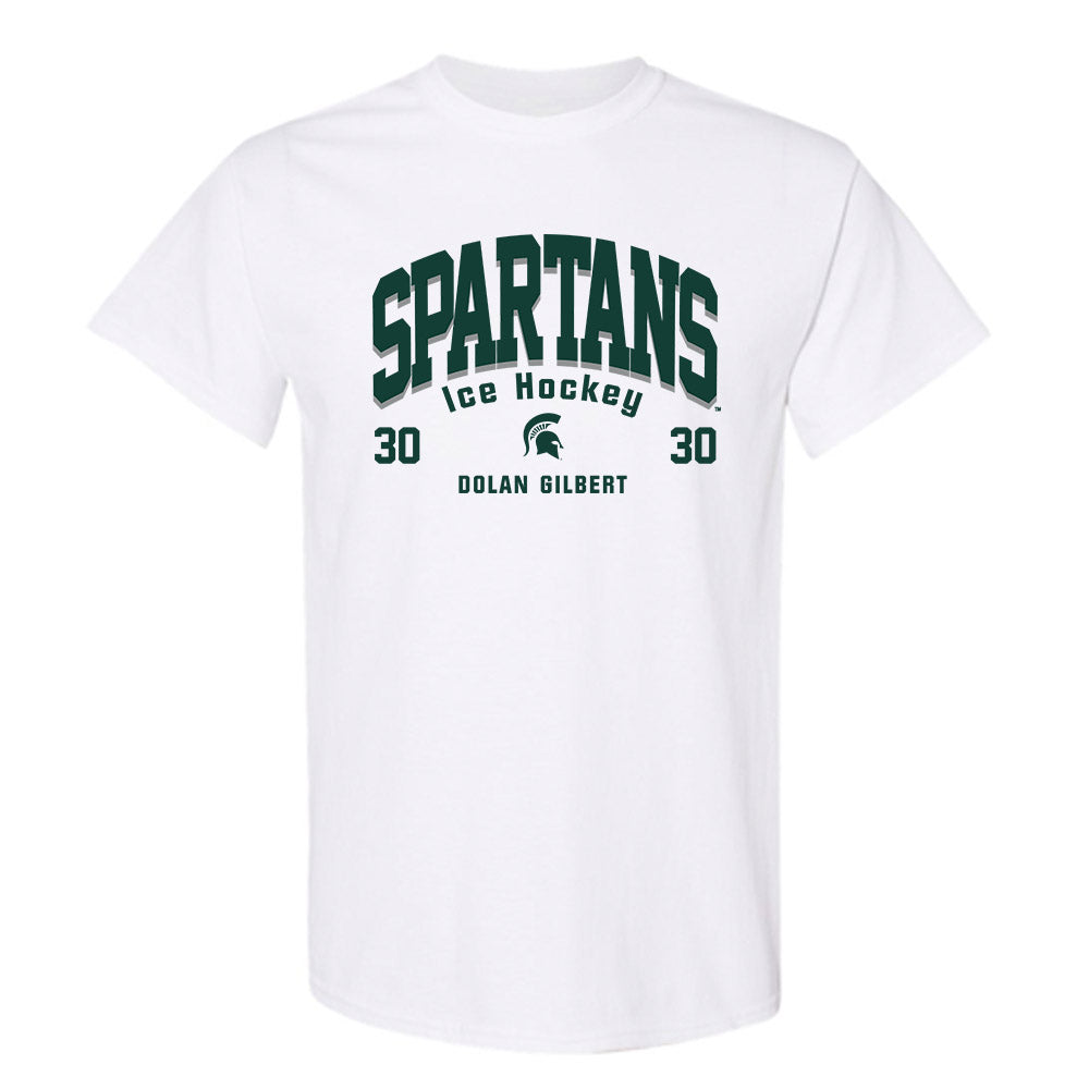 Michigan State - NCAA Men's Ice Hockey : Dolan Gilbert - Classic Fashion Shersey T-Shirt