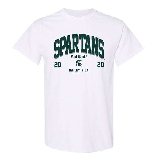 Michigan State - NCAA Softball : Hailey Bila - Classic Fashion Shersey T-Shirt-0
