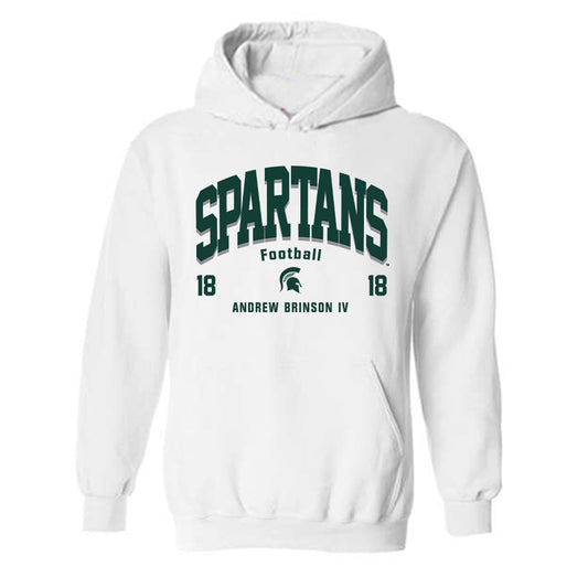 Michigan State - NCAA Football : Andrew Brinson IV - Hooded Sweatshirt