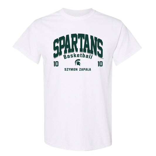 Michigan State - NCAA Men's Basketball : Szymon Zapala - Classic Fashion Shersey T-Shirt