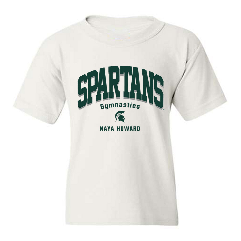 Michigan State - NCAA Women's Gymnastics : Naya Howard - Classic Fashion Shersey Youth T-Shirt-0