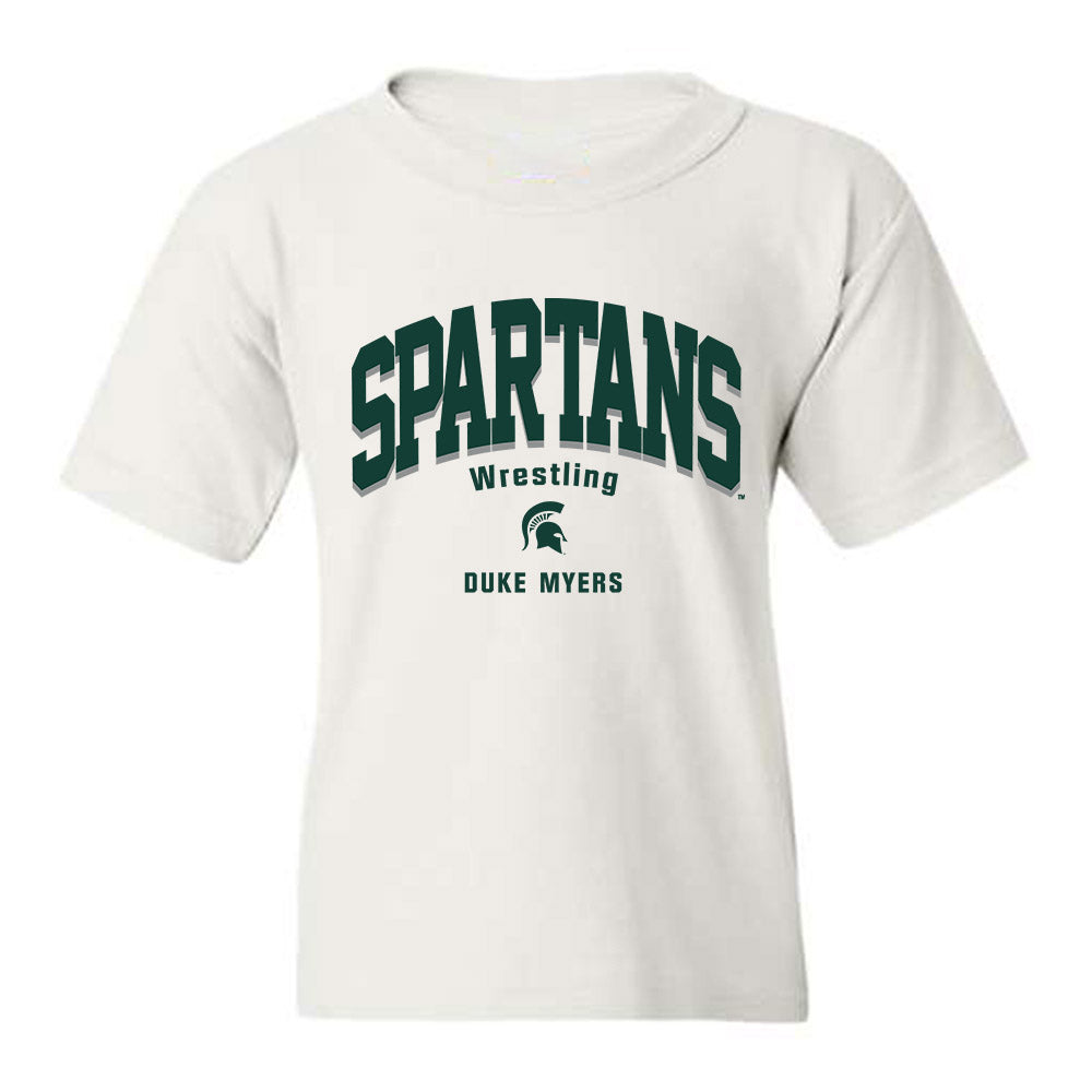 Michigan State - NCAA Wrestling : Duke Myers - Classic Fashion Shersey Youth T-Shirt