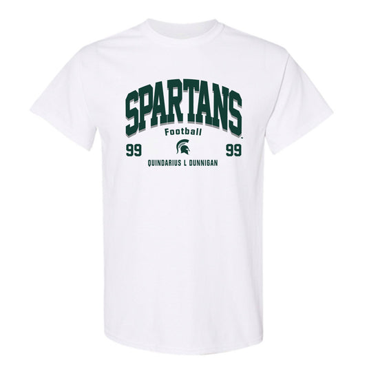 Michigan State - NCAA Football : Quindarius l Dunnigan - Classic Fashion Shersey T-Shirt-0
