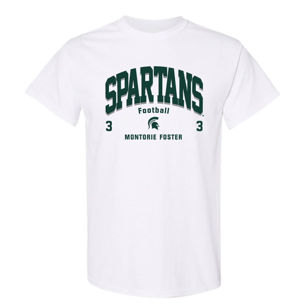 Michigan State - NCAA Football : Montorie Foster - T-Shirt