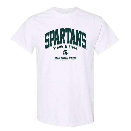Michigan State - NCAA Women's Track & Field : Makenna Veen - Classic Fashion Shersey T-Shirt-0