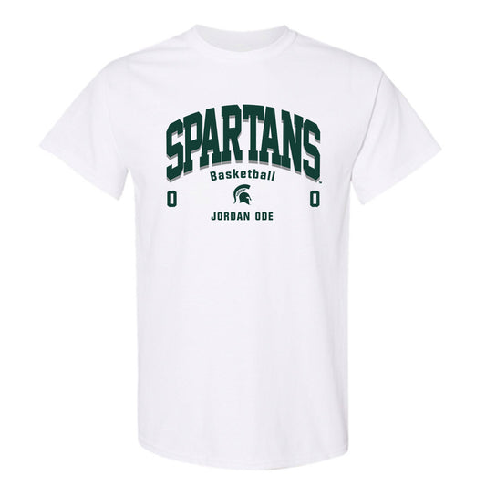Michigan State - NCAA Women's Basketball : Jordan Ode - Classic Fashion Shersey T-Shirt-0