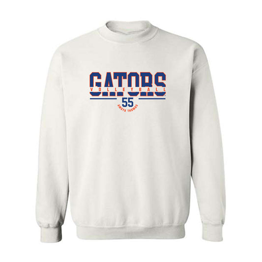 Florida - NCAA Women's Volleyball : Amaya Thomas - Crewneck Sweatshirt