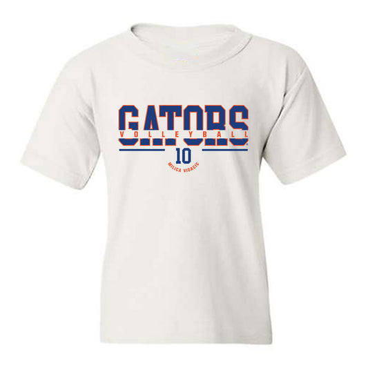 Florida - NCAA Women's Volleyball : Milica Vidacic - Classic Fashion Shersey Youth T-Shirt-0