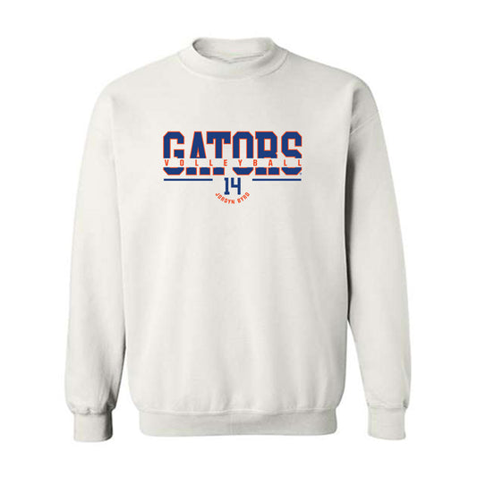 Florida - NCAA Women's Volleyball : Jordyn Byrd - Classic Fashion Shersey Crewneck Sweatshirt-0