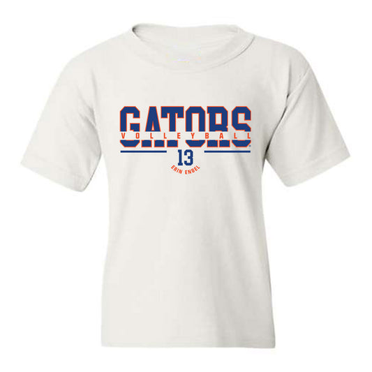 Florida - NCAA Women's Volleyball : Erin Engel - Classic Fashion Shersey Youth T-Shirt