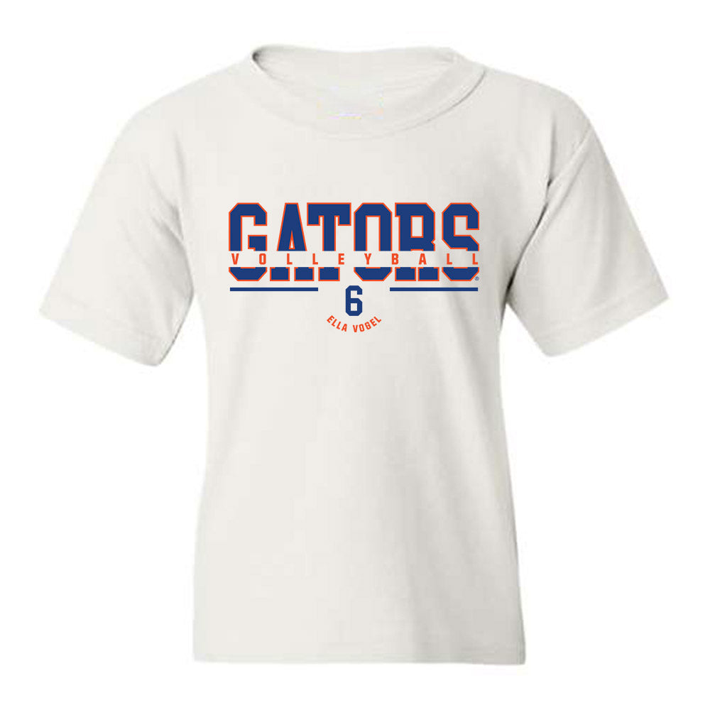 Florida - NCAA Women's Volleyball : Ella Vogel - Youth T-Shirt