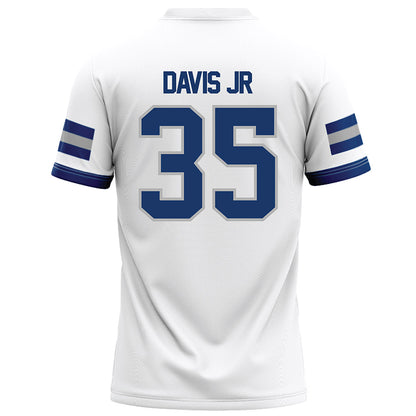 Drake - NCAA Football : Christopher Davis Jr - White Football Jersey-1