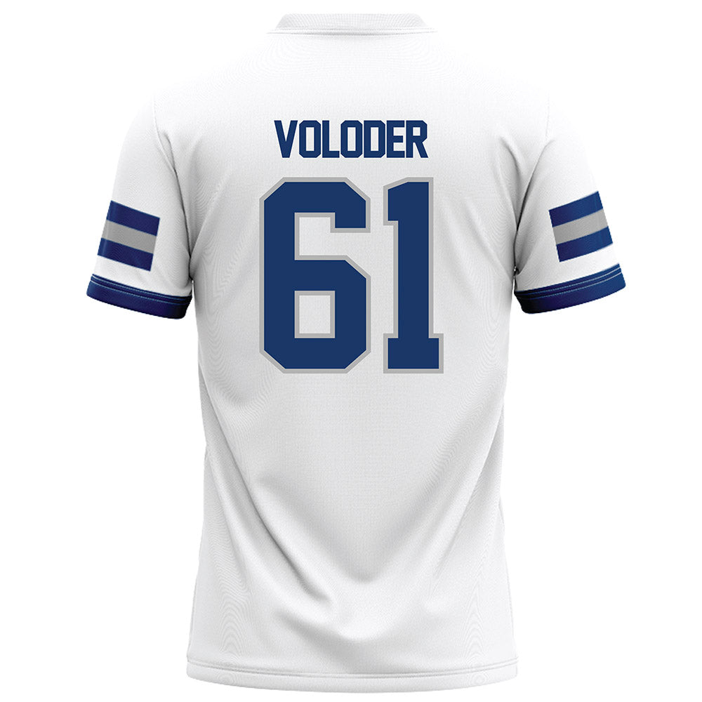 Drake - NCAA Football : Armand Voloder - White Football Jersey-1