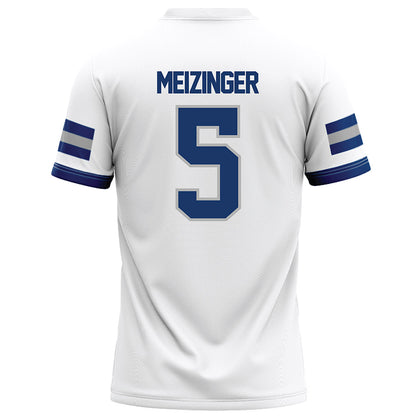 Drake - NCAA Football : Jaden Meizinger - White Football Jersey-1