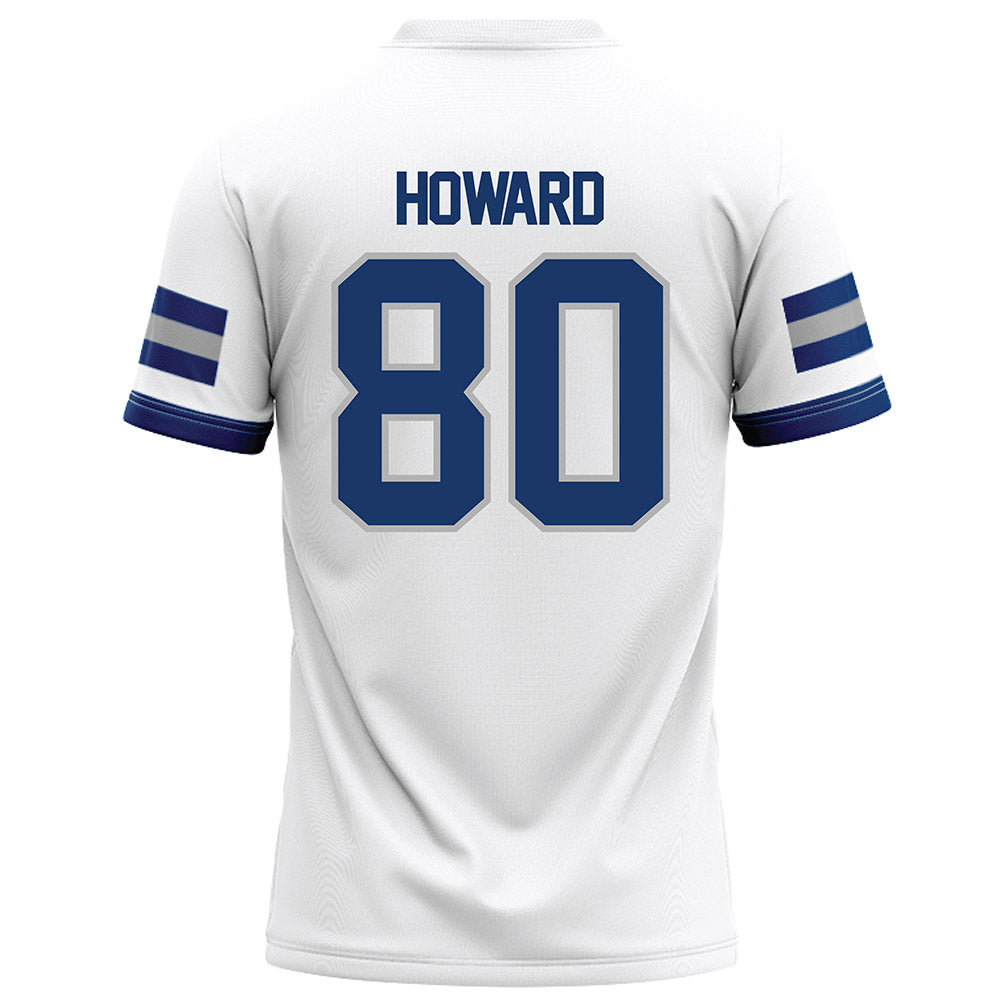 Drake - NCAA Football : Colin Howard - White Football Jersey-1