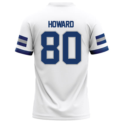 Drake - NCAA Football : Colin Howard - White Football Jersey-1