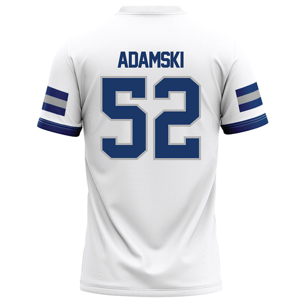 Drake - NCAA Football : Sebastian Adamski - White Football Jersey-1