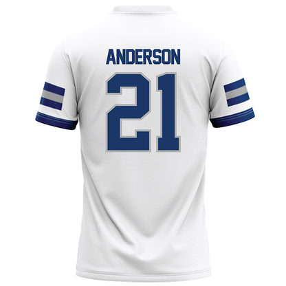 Drake - NCAA Football : Sam Anderson - White Football Jersey-1