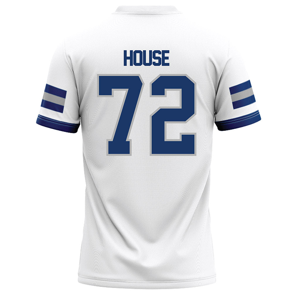 Drake - NCAA Football : Isaac House - White Football Jersey-1