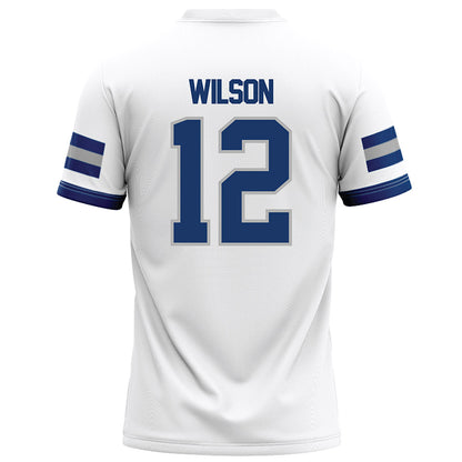 Drake - NCAA Football : Kemani Wilson - White Football Jersey-1